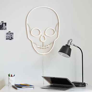 Skull LED Light | Pottery Barn Teen | Pottery Barn Teen