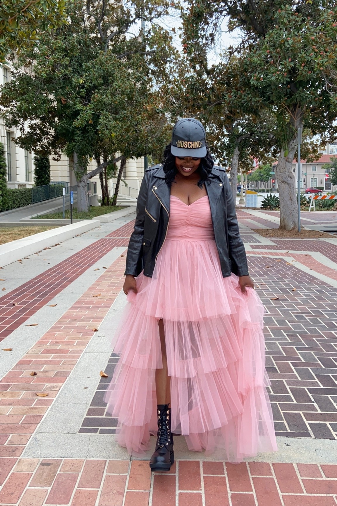 Leather and tulle are the perfect contrast.  #LTKFall #fallstyle #falloutfit #weddingguest #weddingstyle #fallboots #falljackets 

#LTKSeasonal #LTKstyletip
