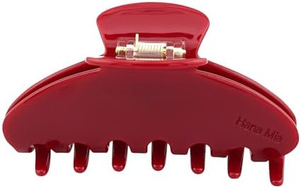 Luxury Red Claw Clip for Women | Our Acetate Red Hair Clip Feels Light, Looks Smooth and is Easy ... | Amazon (US)