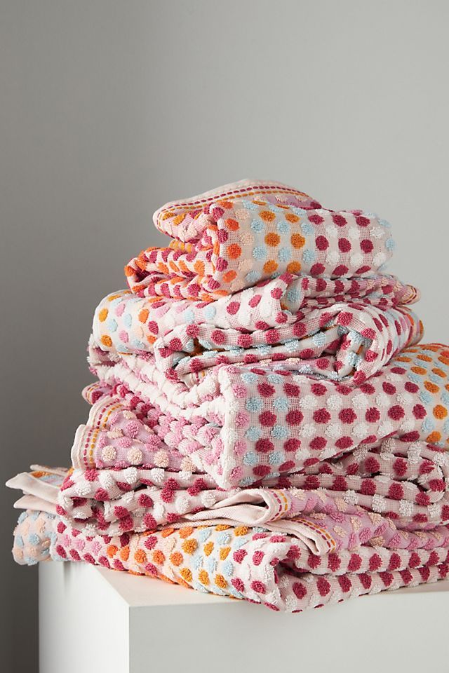 Modern Dotted Towel Collection | Anthropologie (US)