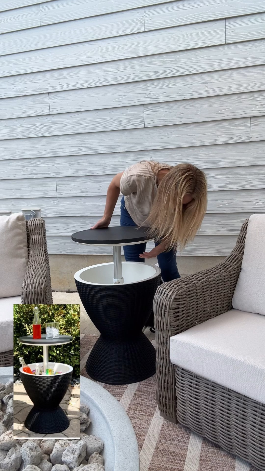 ✨One of my fav patio finds to date!

#outdoorpatio #walmarthome #coolertable #outdoorcooler

#LTKmomlife #LTKHome #LTKSeasonal