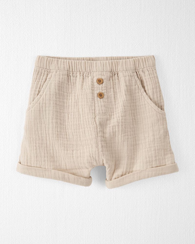 Organic Cotton Gauze Shorts | Carter's