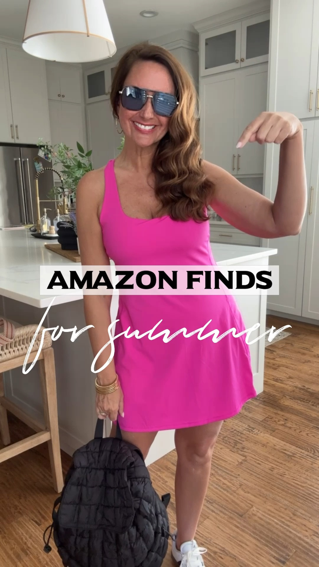 Amazon finds for summer:
Tennis dress with separate bike shorts- size medium 
Breezy ruffle short set- medium
Sundress with adjustable straps-small
Flower suit- Medium, but wish I'd gotten large. 
Sarong-s/m
.


#LTKOver40 #LTKSeasonal #LTKSaleAlert