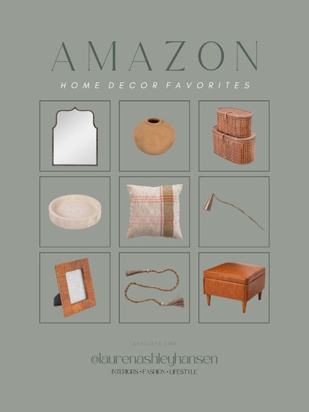 Amazon home decor favorites! Many of these new arrivals are perfect for spring—light and airy, while incorporating organic stoneware, and texture through leather and wicker! So beautiful  

#LTKstyletip #LTKhome