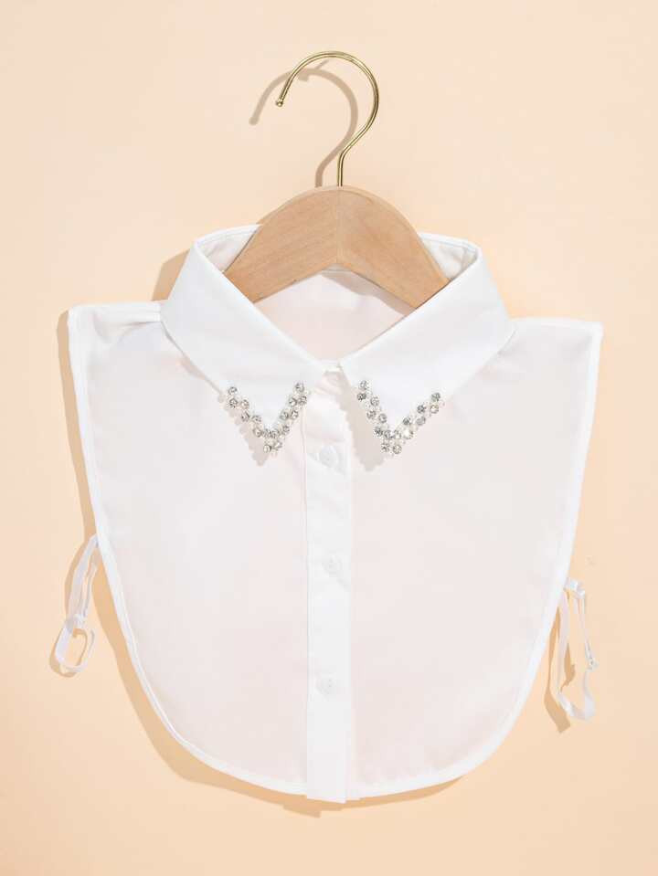 1pc White Lace Collar With Floral Pattern For Women100+ sold recentlyGBP£3.25-5% | SHEIN