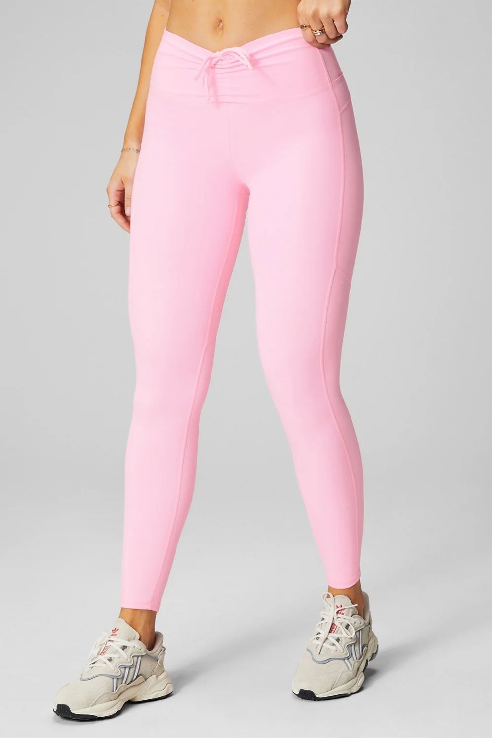 PureLuxe Ultra High Waisted Ruched Legging | Fabletics - North America
