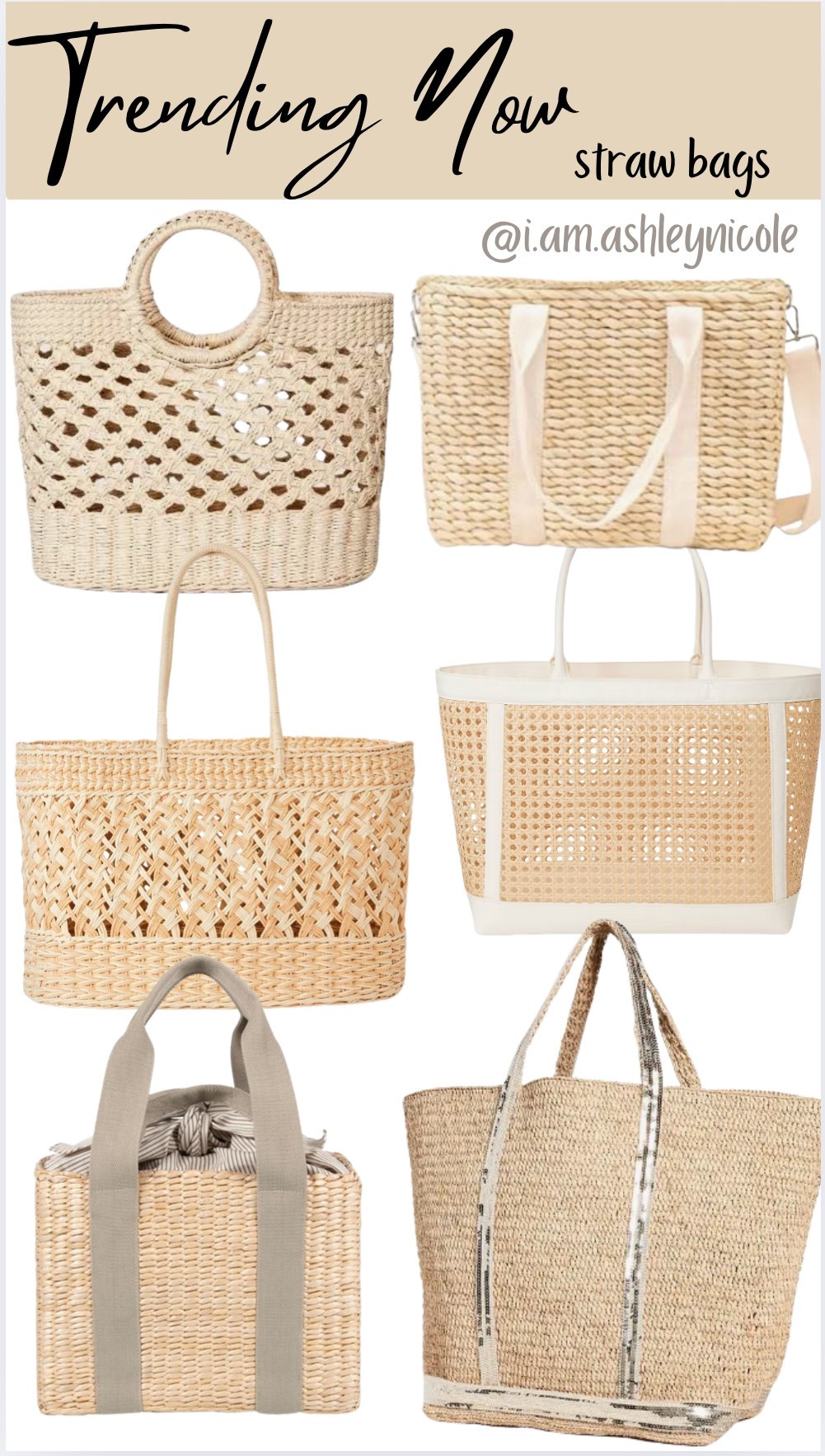 Loving the raffia/straw bag trend this season. It’s giving beach vibes & im here for it. #strawbag #raffiabag #targetbag #toryburch 

#LTKPetite #LTKStyleTip #LTKItBag