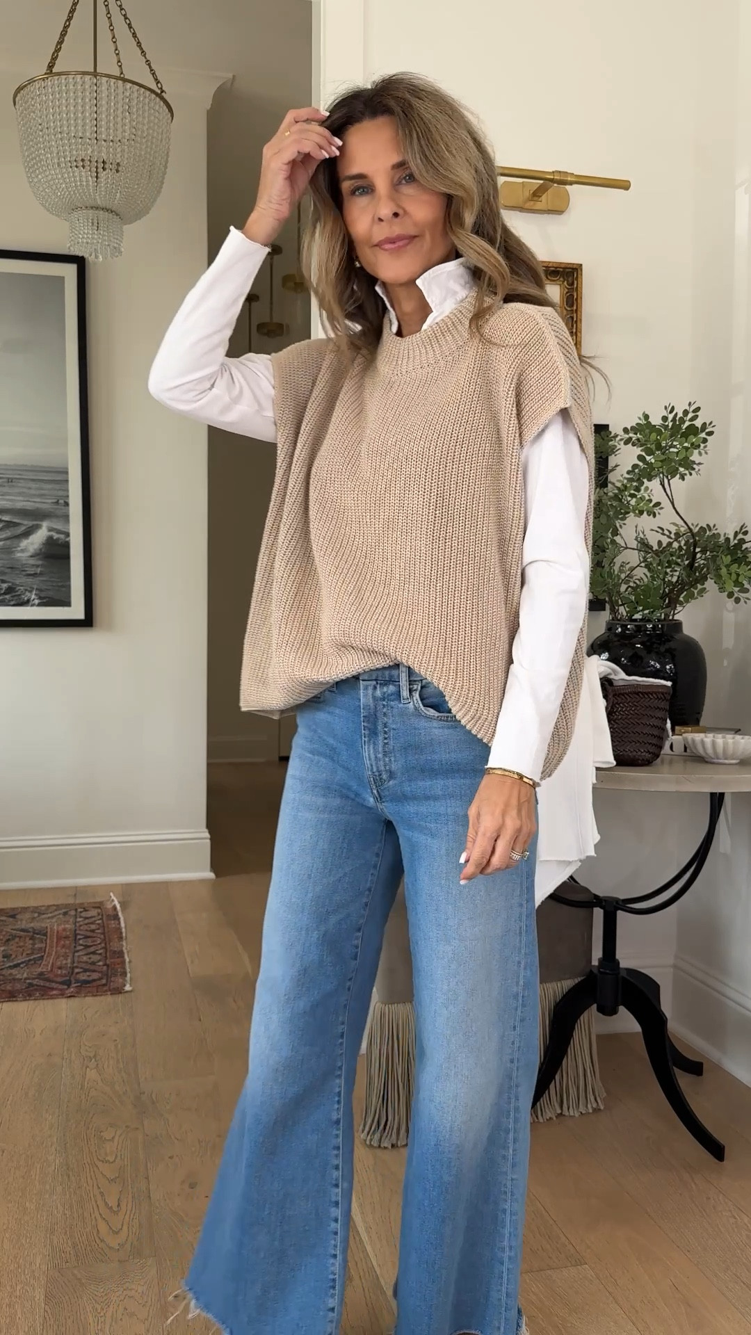 Frank & Eileen new arrivals // 
-Bond boyfriend blazer: wearing small, I need XS. Order your true size, plenty of room for layering
-Scotland getaway set with micro corduroy: wearing XS. I’m 5’6’’.
-Montecito knit vest size XS. 
-Catherine 29 inch full length sweatpants size XS
#frankandeileenpartner #wearloverepeat @frankandeileen

#LTKTravel #LTKStyleTip #LTKOver40