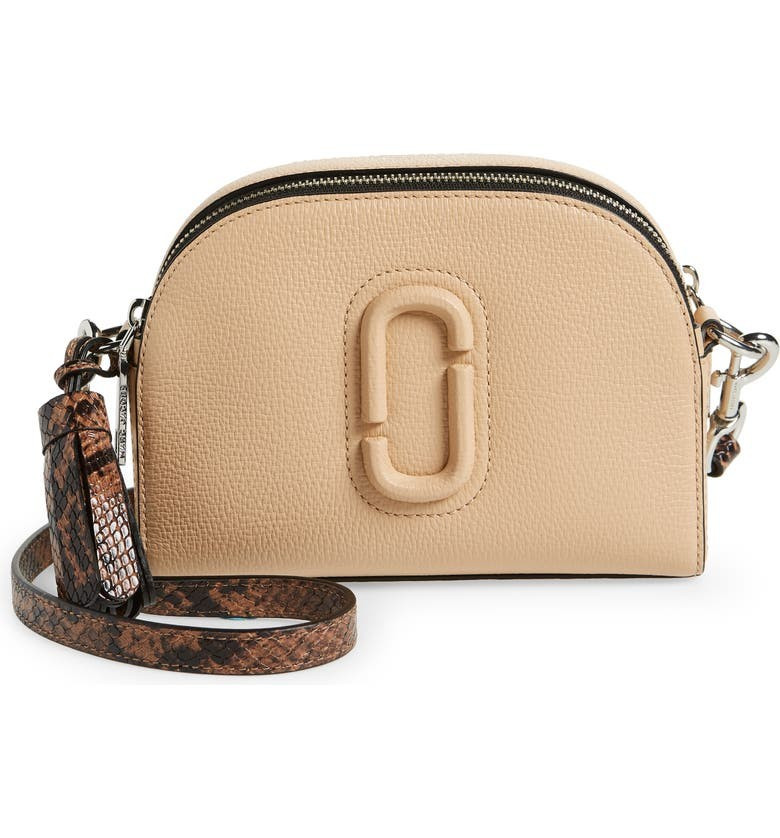 The Shutter Snakeskin Embossed Strap Leather Crossbody Bag | Nordstrom