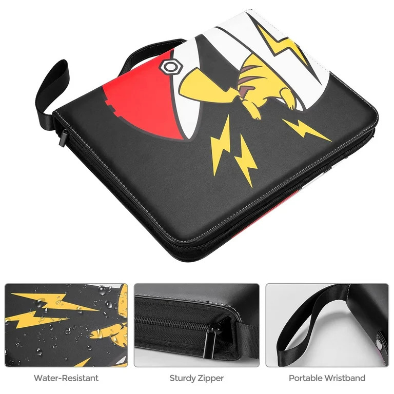 ACEUR Trading Card Binder with 400 Side Loading Pockets,4 Pocket Trading Card Album Folder for TG... | Walmart (US)