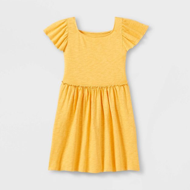 Girls' Short Sleeve Dress - Cat & Jack™ | Target