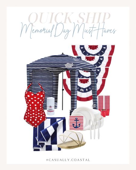 Holiday weekend must haves for the beach or back yard! 
-
Beach cabana, oversized beach towels, blue & white stripe towels, sunscreen, EltaMD, clean sunscreen, non toxic sunscreen, face stick, Solo cups, paper plates, compostable, nautical napkins, dinner napkins, covered serving tray, bug free, polka dot swimsuit, red swimsuit, Amazon, Amazon style, Amazon swim, Amazon holiday, Amazon beauty, bunting, Americana, American flag, Memorial weekend, beach basics, casually coastal, memorial day entertaining, patriotic 

#LTKswim #LTKFind #LTKSeasonal