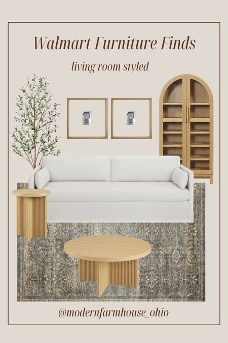 affordable living room, walmart furniture finds, organic modern home 

#LTKhome #LTKfindsunder100
