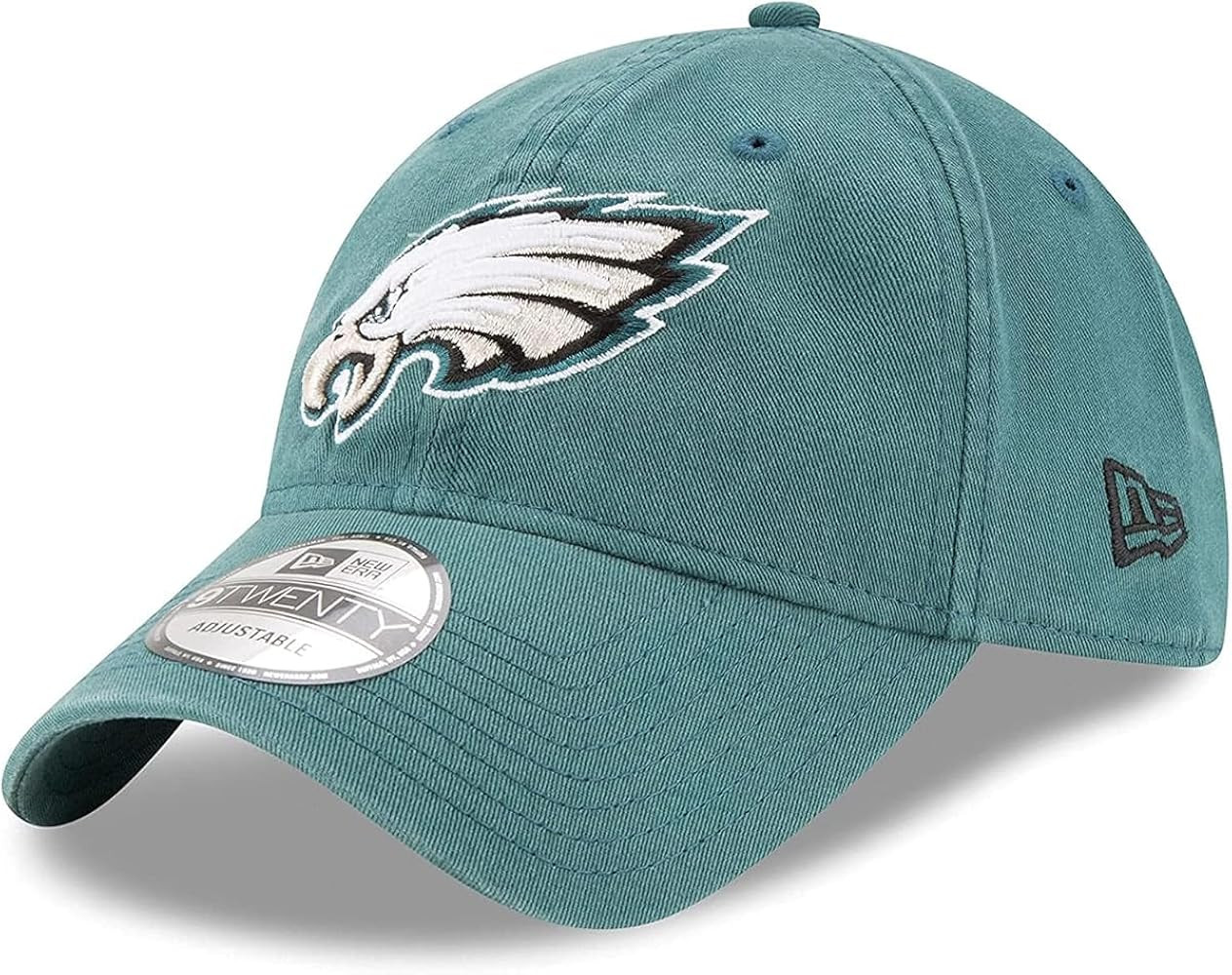 New Era NFL Core Classic 9TWENTY Team Color Adjustable Hat Cap One Size Fits All | Amazon (US)