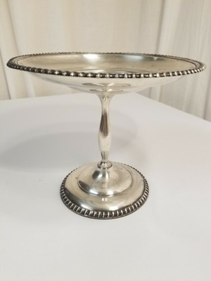 Vintage EGW&S Silverplate Pedestal Candy Dish 6 1/2" Tall. | eBay AU