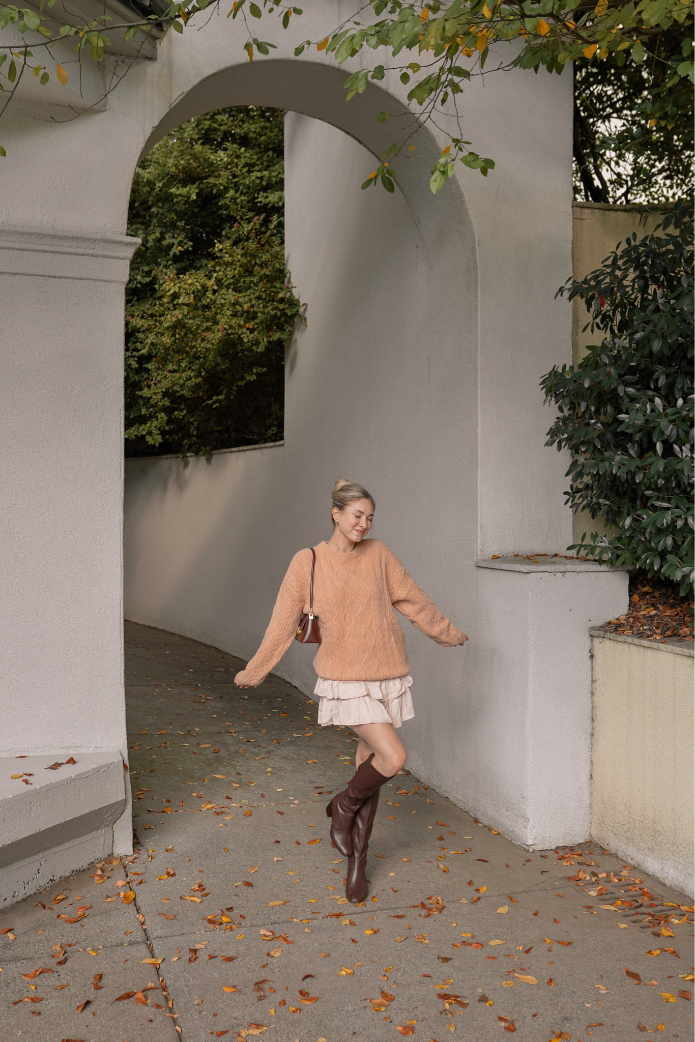 Fall sweater, skirt, & boots outfit. 🎃

#LTKSeasonal #LTKSaleAlert #LTKFindsUnder50