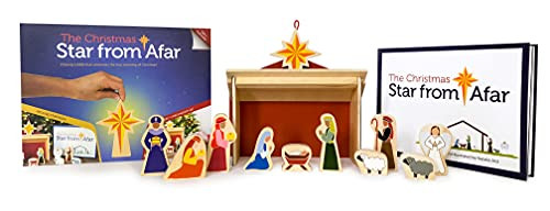 The Christmas Advent Calendar and Playset - 13 Piece Christmas Nativity Playset for Kids - Great ... | Amazon (US)