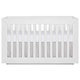 Evolur Maddox Modern Crib, Weathered White | Amazon (US)