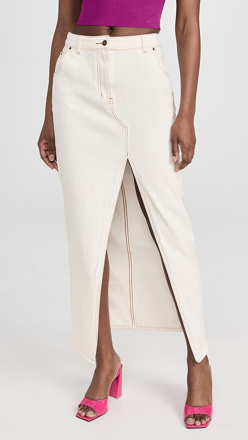 Barbie Split Midi Skirt | Shopbop