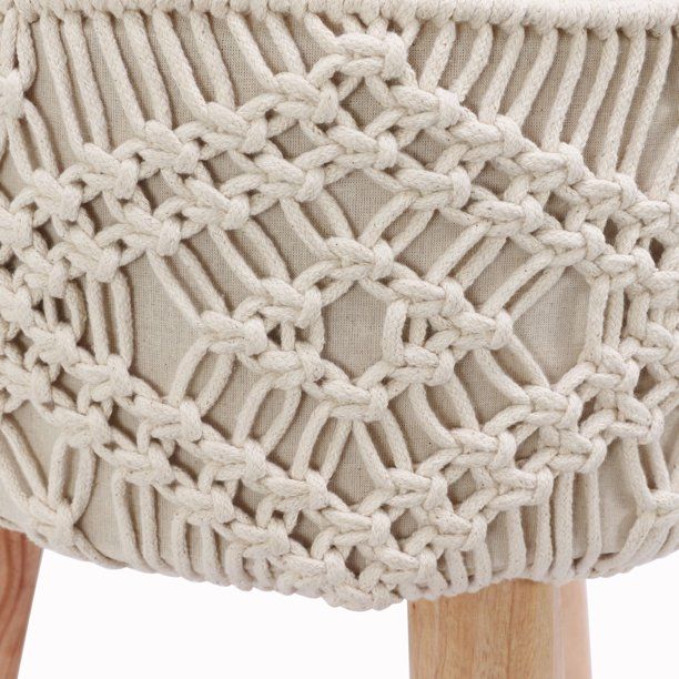 Nirobi Crocheted Stool | Walmart (US)