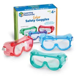 Color Safety Goggles, Set of 6 | Learning Resources - (US)