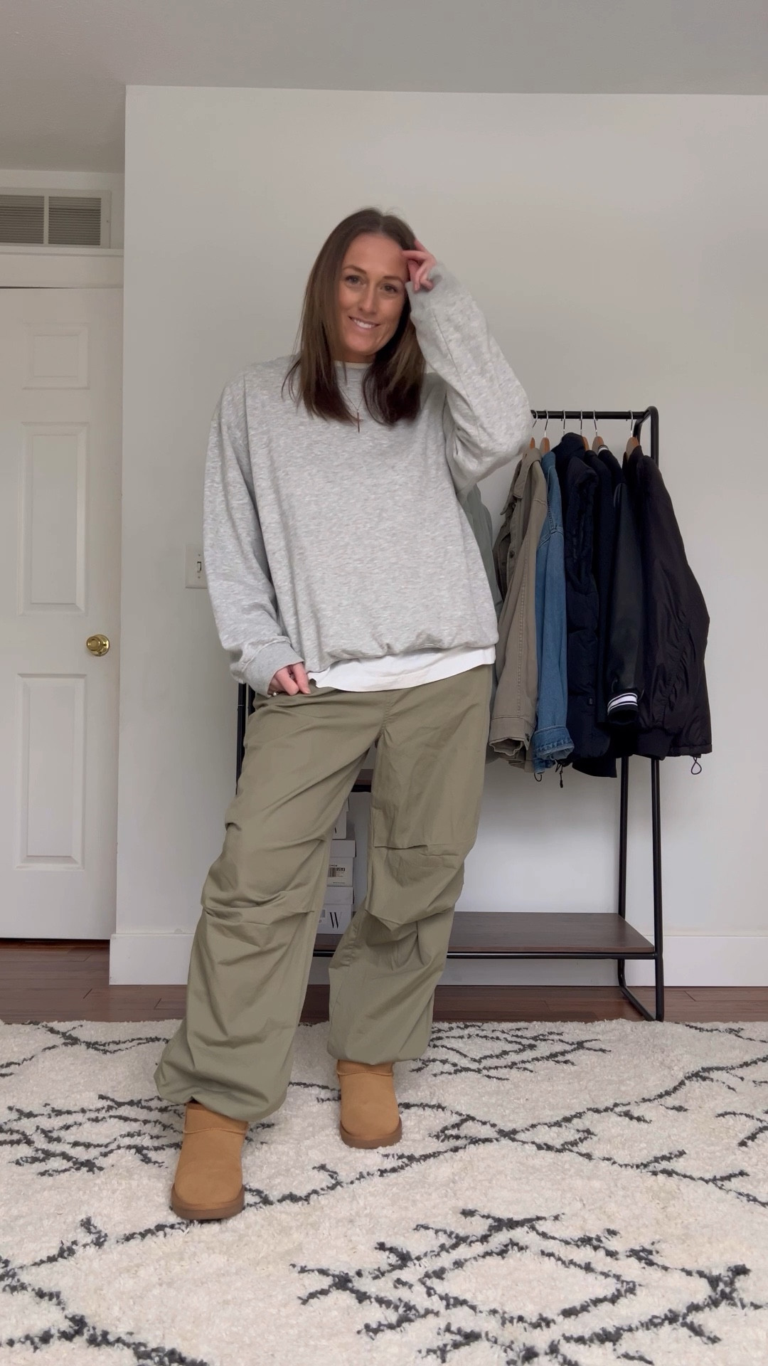 Everyday outfits. Easy outfits. Easy outfit ideas. Neutral basics. Winter outfits. Winter outfit idea. Casual outfits. Basic mom outfit. Casual outfit idea. Casual outfit. Everyday outfit. Mom outfit. Street style. 

#LTKSeasonal #LTKFindsUnder50 #LTKFindsUnder100