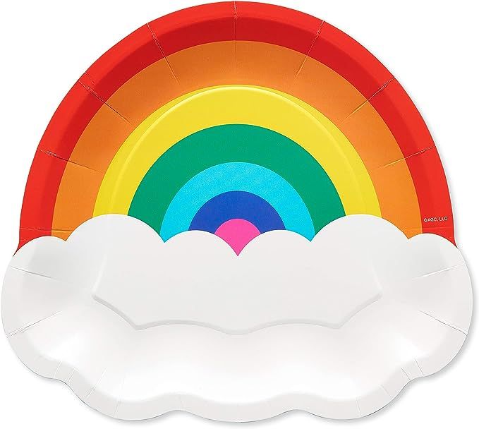 American Greetings Rainbow Party Supplies, Dinner Plates (36-Count) | Amazon (US)