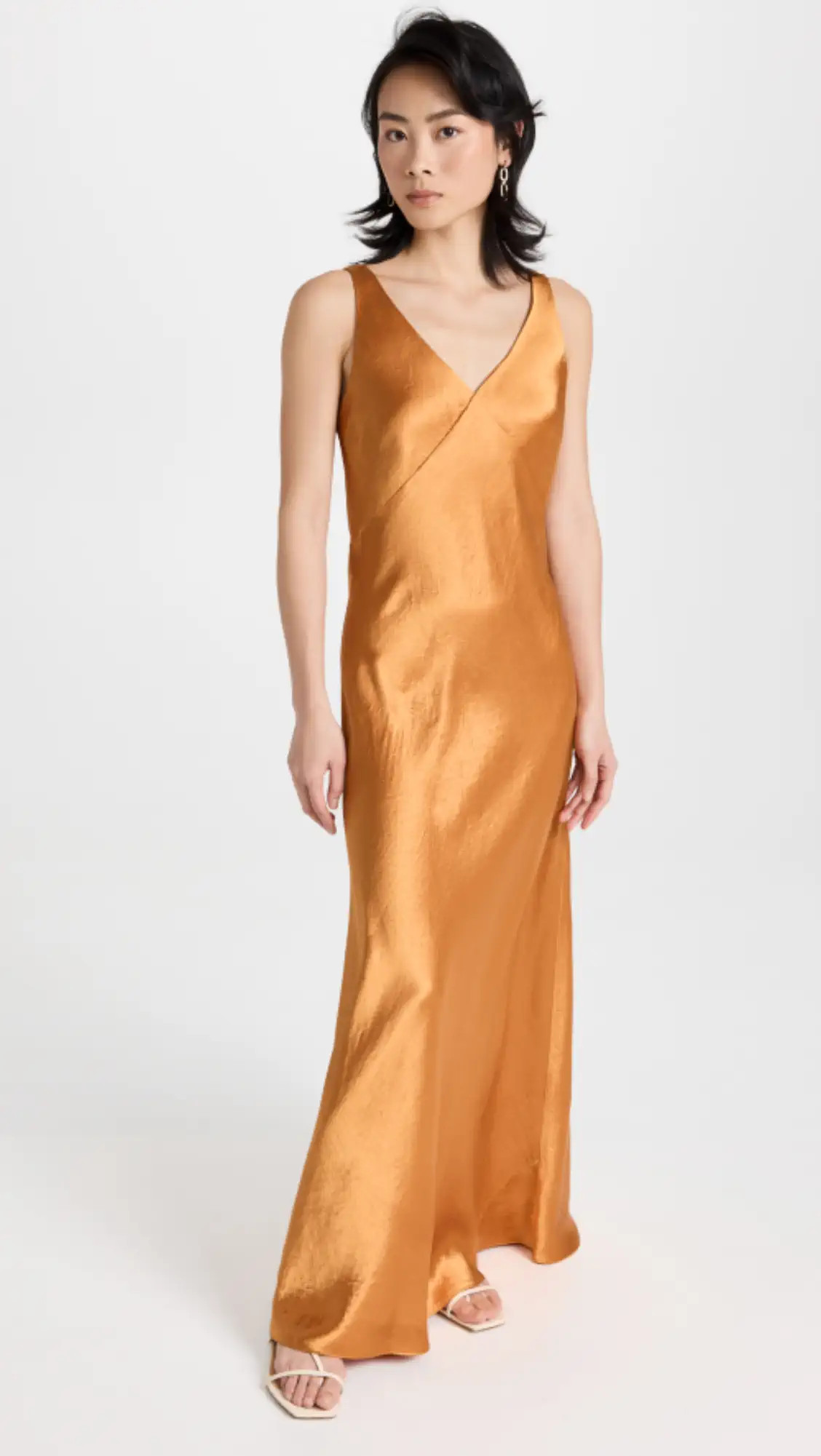 Vince V Neck Maxi Slip Dress | Shopbop | Shopbop
