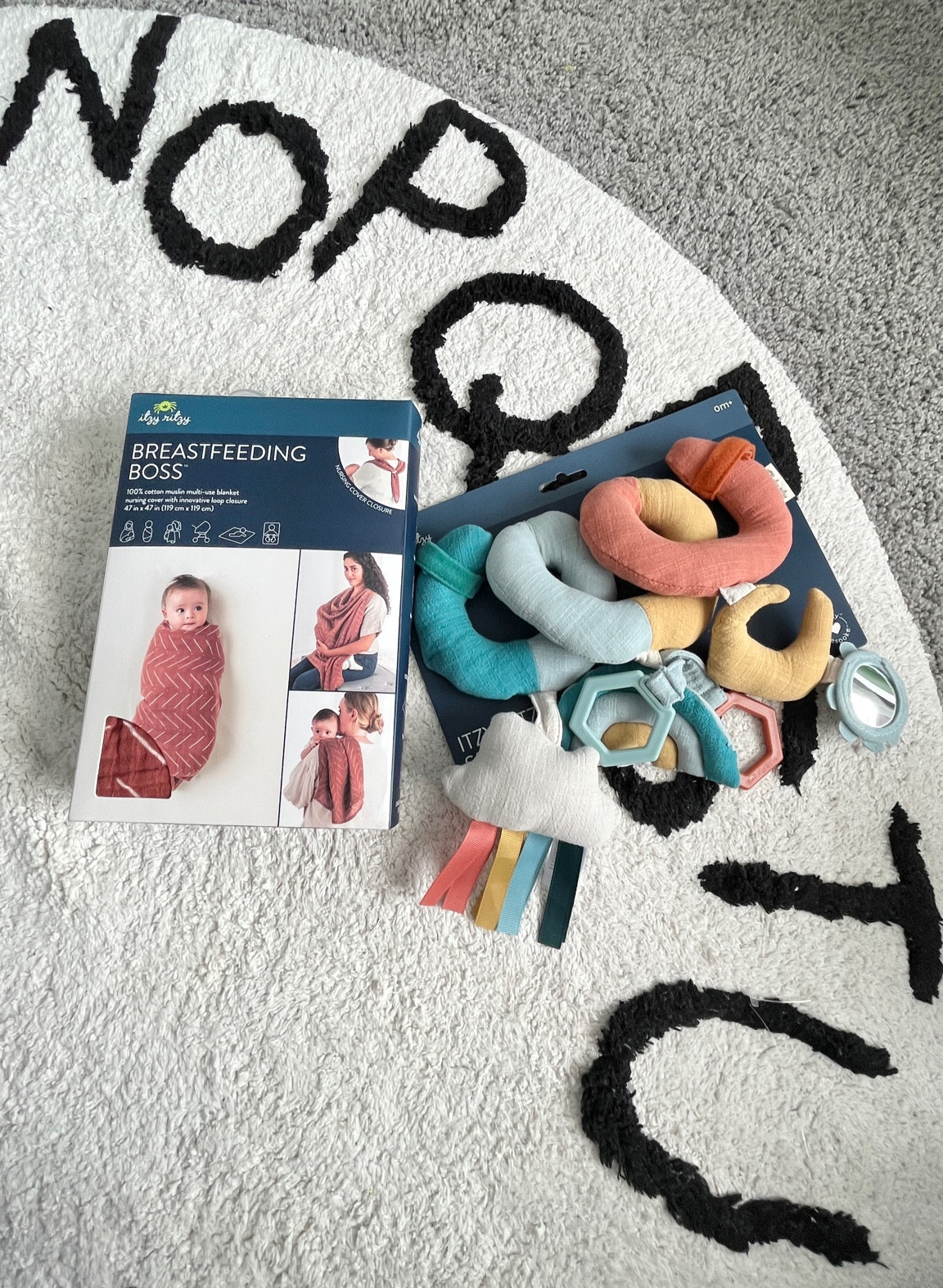 Itsy ritzy baby carrier and spiral toy for your baby carrier 

#LTKbump #LTKkids #LTKfamily