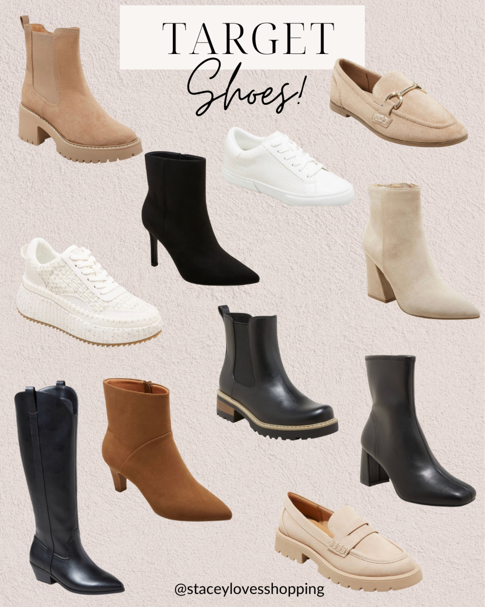 Target shoe sale! Target boots, target sneakers, target loafers, fall shoes.



#LTKsalealert #LTKshoecrush #LTKfindsunder50