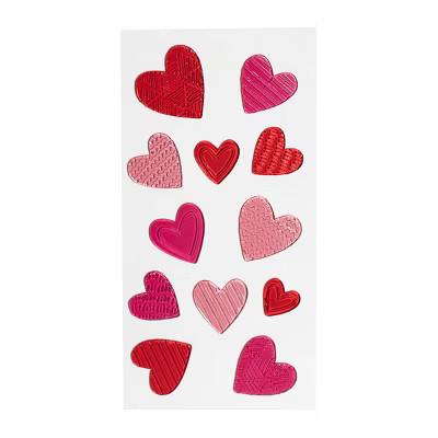 Valentine Hearts Gel Clings - Spritz™ | Target