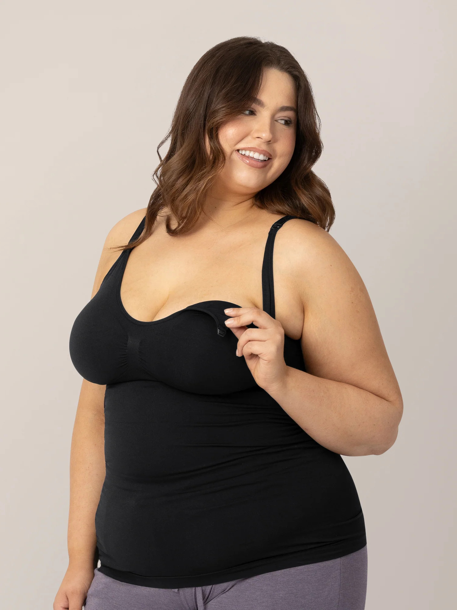 Simply Sublime® Maternity & Nursing Tank | Black - Kindred Bravely | Kindred Bravely