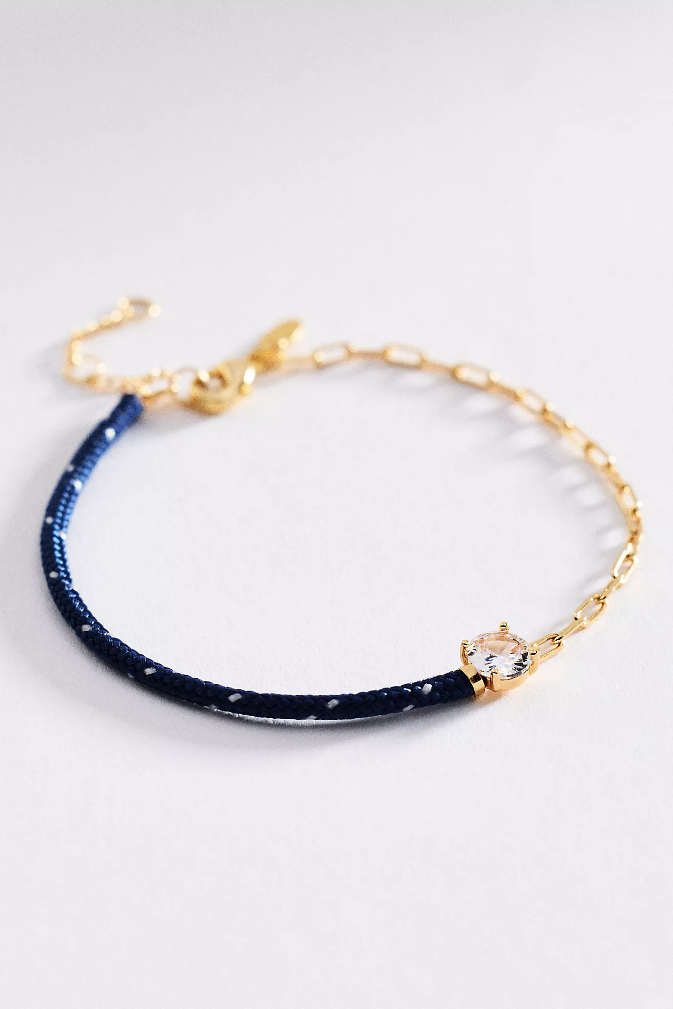 Corded Chain Link Bracelet | Anthropologie (US)