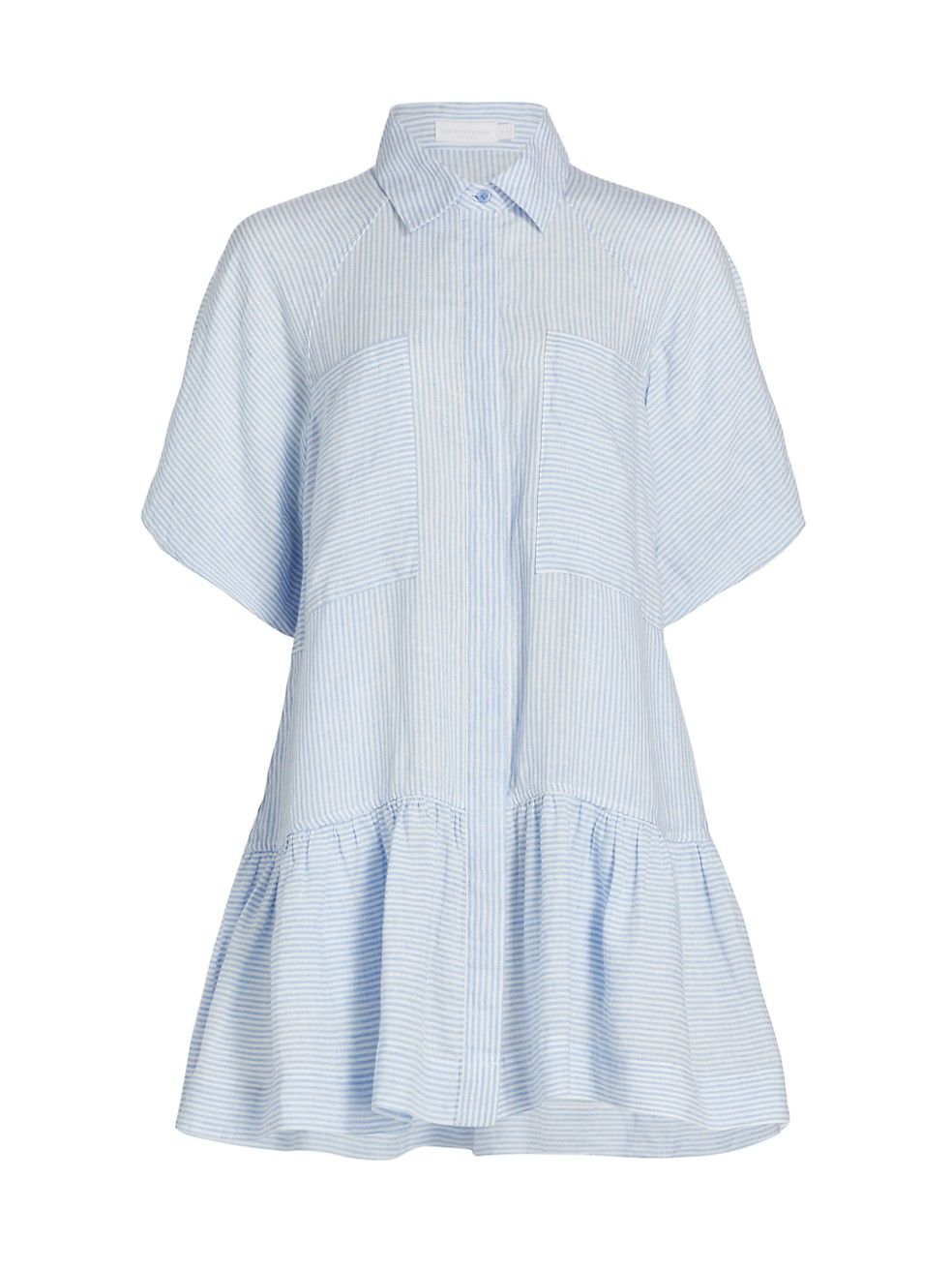 Crissy Striped Linen Shirtdress | Saks Fifth Avenue