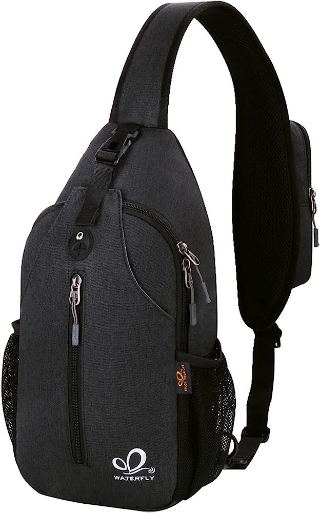 WATERFLY Sling Bag Sling Backpack Crossbody Bag Hiking Daypack for Men Women | Amazon (CA)