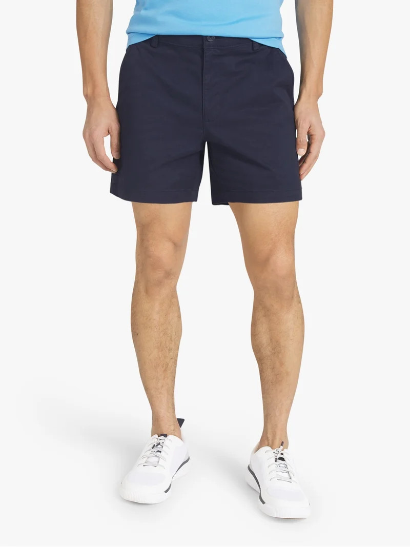 Chaps Men's & Big Men's Flat Front Shorts, Sizes 30-42, 5" Inseam | Walmart (US)