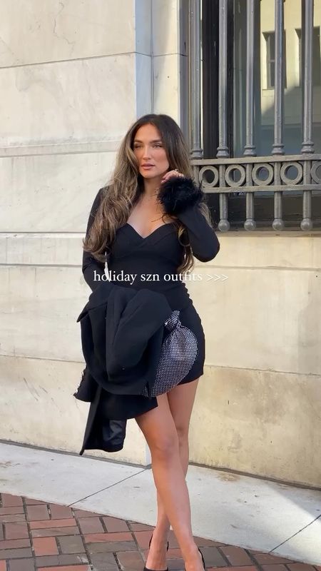 All black chic Lulus outfit. Use code SAV20 for 20% off your first order!

Black Blazer dress outfit 
Black slingback heels 
Holiday style 
Date night 
Valentines outfit 

#LTKSeasonal #LTKfindsunder100 #LTKstyletip