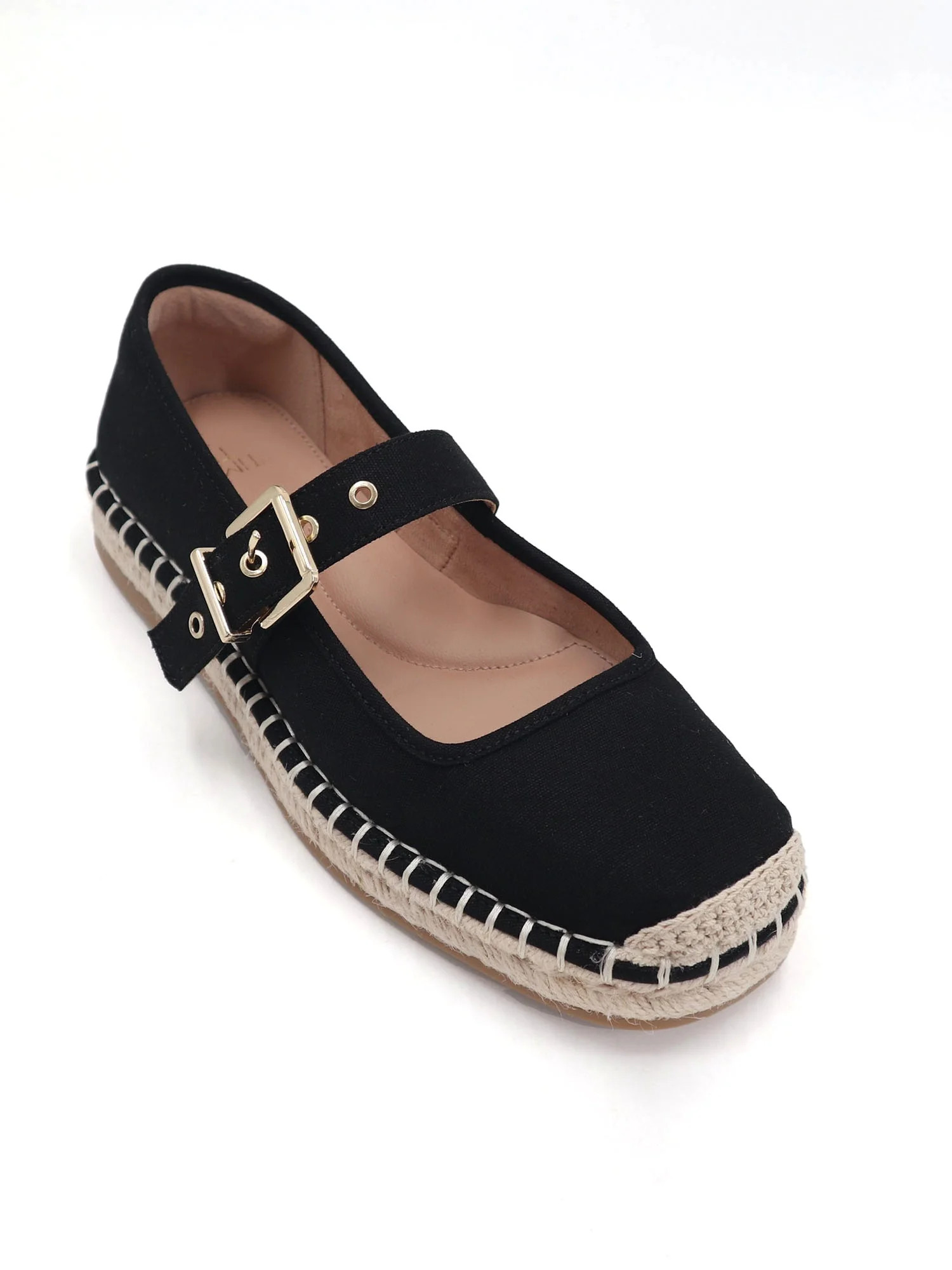 Time and Tru Women's Espadrille Mary Jane - Walmart.com | Walmart (US)