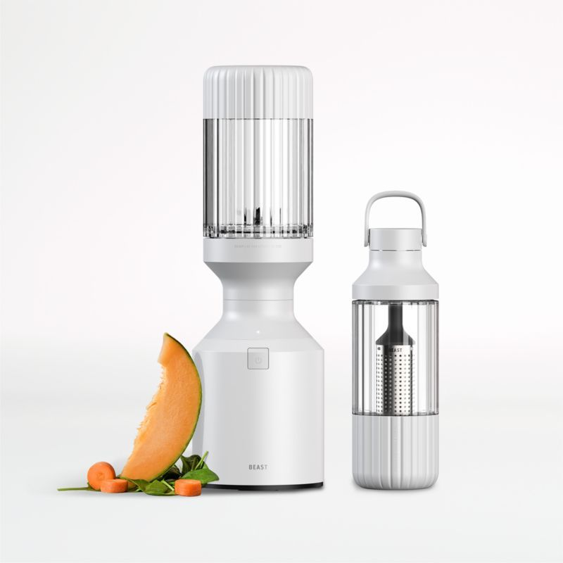 Beast Blender + Hydration System in Cloud White | Crate & Barrel | Crate & Barrel