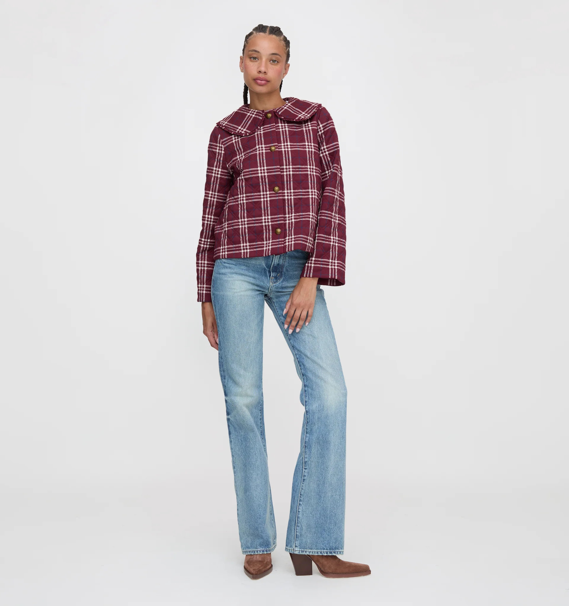 The Blake Jacket - Berry Wallace Plaid | Hill House Home