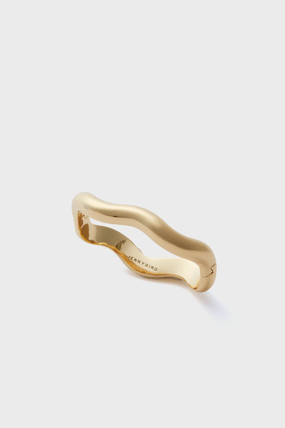 High Polish Gold Ola Bangle | Tuckernuck (US)