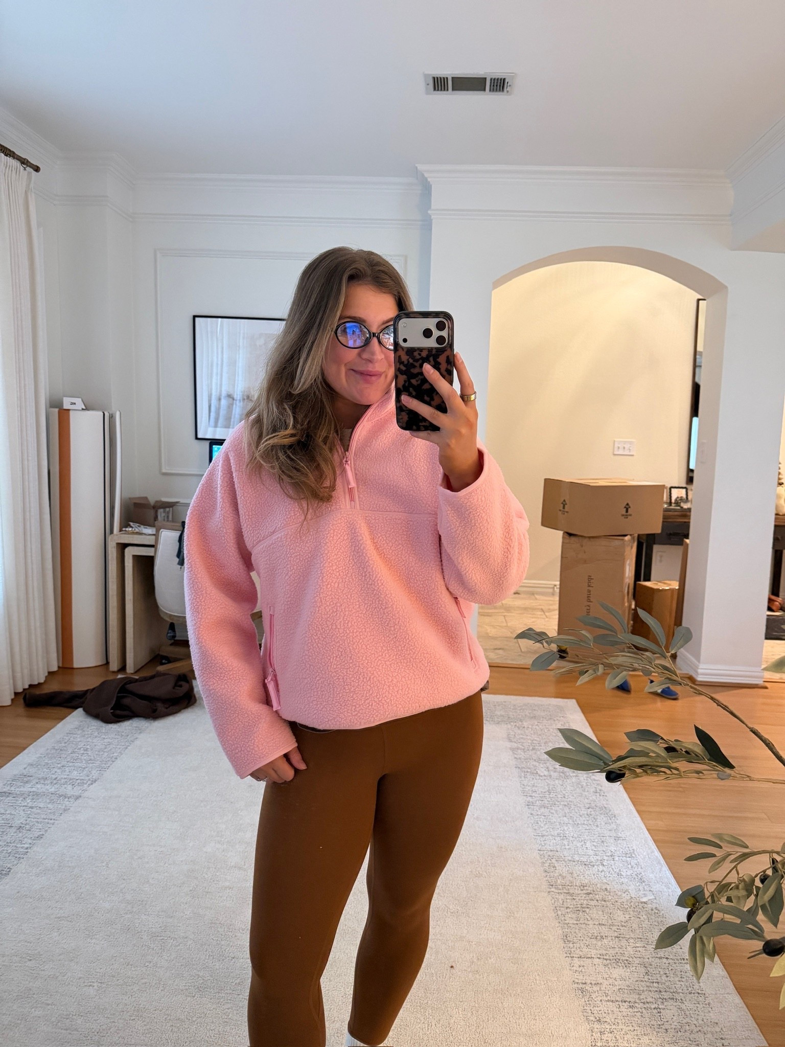 Amazon fleece (look for less!!) — perfect for winter lounging ❄️ Amazon fashion, Amazon fleece, winter athleisure, workout outfit, workout ootd, blue light glasses, Amazon finds 

#LTKSeasonal #LTKActive #LTKootd