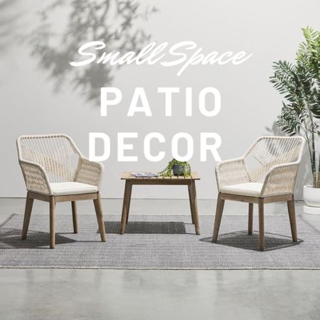 Patio furniture. Small space. Patio decor.



#LTKhome #LTKSeasonal #LTKsalealert