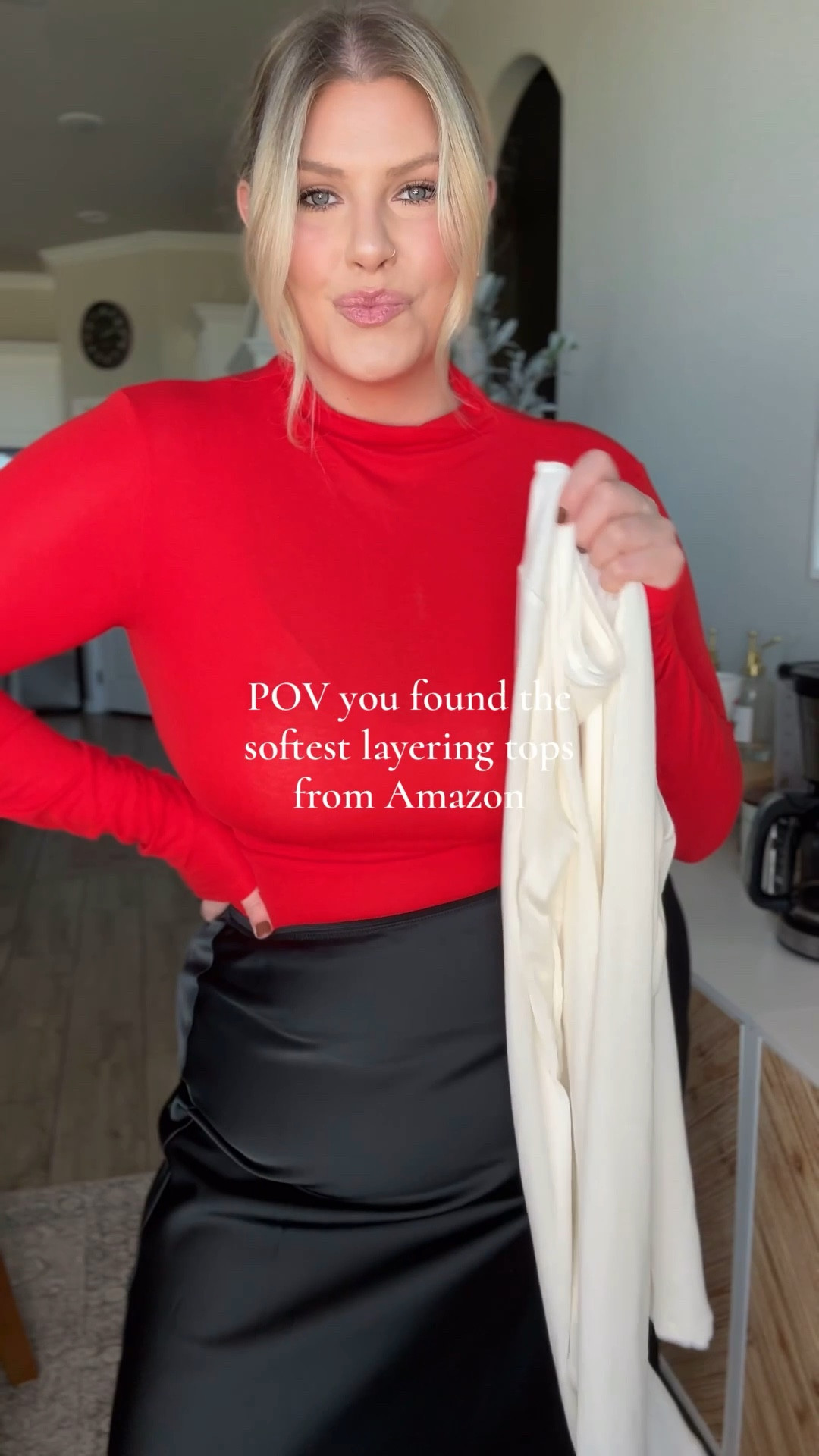 These shirts are the softest material (17% merino wool) and they are perfect for layering in the fall and winter months 🥰

Use code C202LOVE15 to save 15% from Nov 3-19 

#LTKStyleTip #LTKPlusSize #LTKMidsize