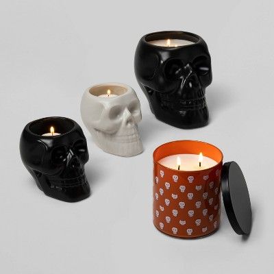 Ceramic Skull Figural Candle Collection - Hyde & EEK! Boutique™ | Target