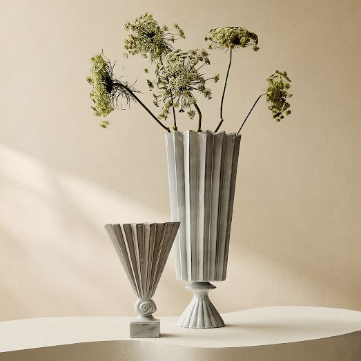 Solei Ceramic Vases | West Elm (US)
