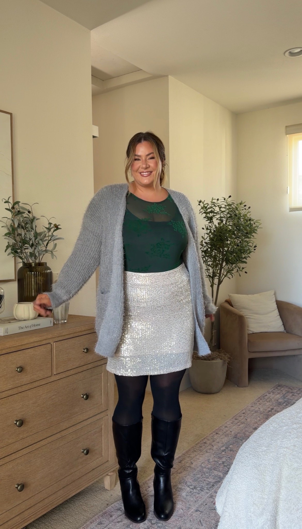 Holiday party outfit inspo ✨ wearing everything in an xl!

#LTKSeasonal #LTKParties #LTKHoliday