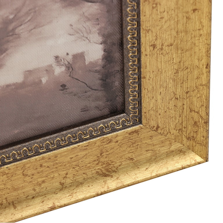 Home Decor Collection Sterling & Noble Home Modern Framed Brown Tones Trees Landscape 11.8"x15.75... | Walmart (US)