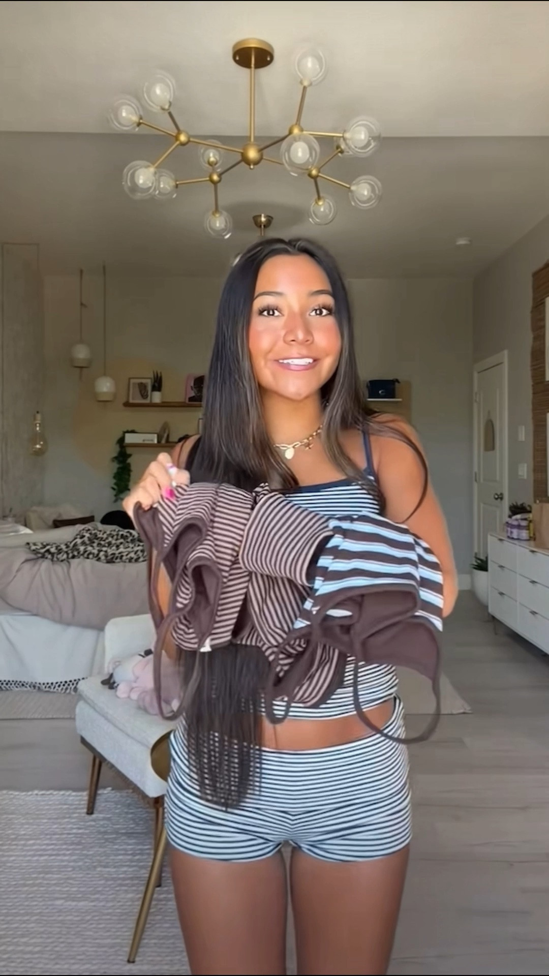 The CUTEST reversible outfits from Hollister!! One set can be worn 4 DIFFERENT WAYS 🤎🩵 Summer outfit inspo!

#LTKootd #LTKActive #LTKSaleAlert