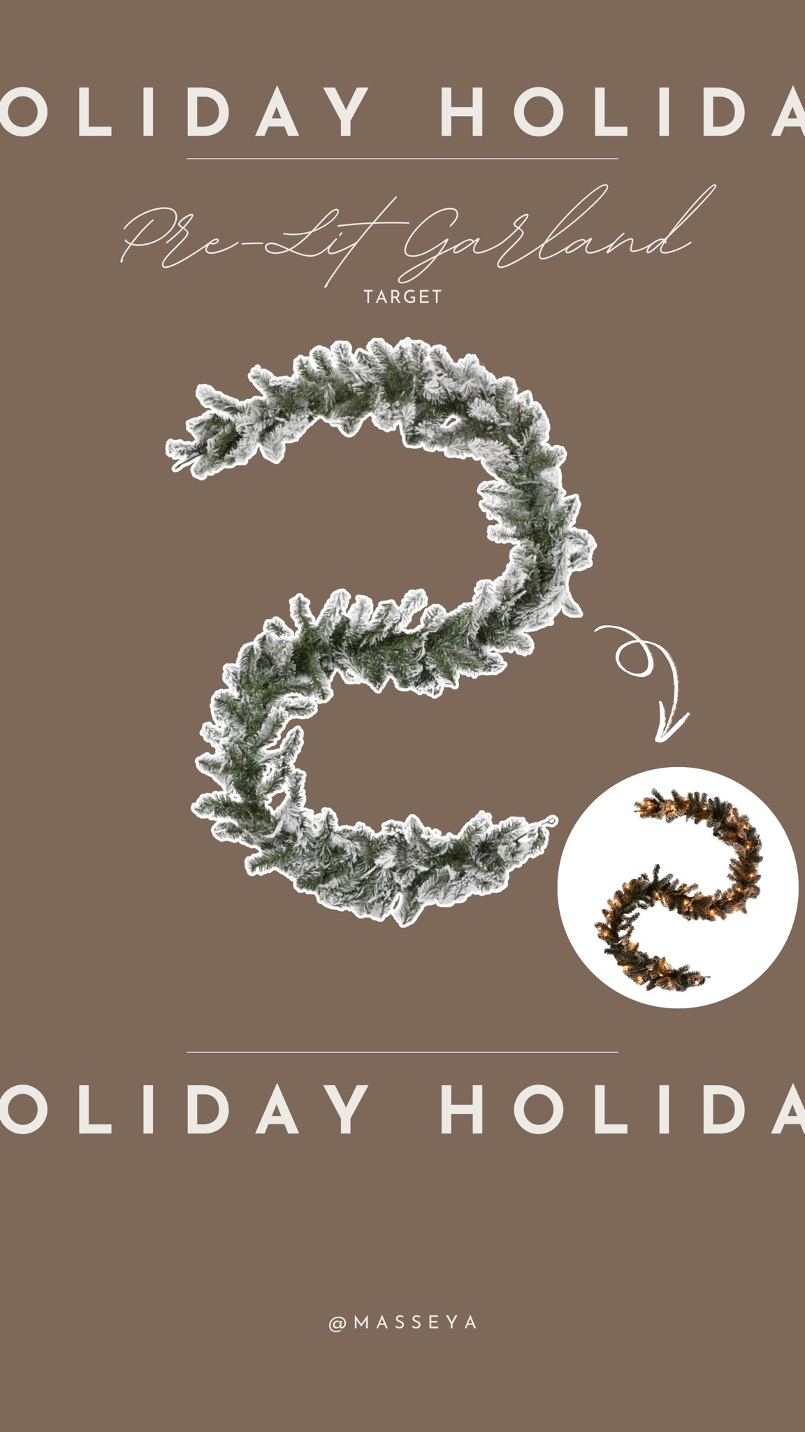 The BEST $20 prelit garland!

Target home, Christmas decor, holiday home 

#LTKSaleAlert #LTKSeasonal #LTKHoliday
